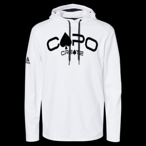 Capo Create - Textured Mixed Media Hooded Sweatshirt Thumbnail